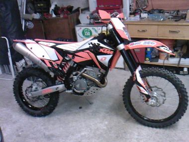 KTM
 exc f